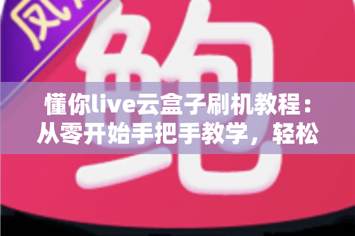 懂你live云盒子刷机教程:从零开始手把手教学,轻松搞定刷机全流程 懂你live云盒子刷机教程:从零开始手把手教学,轻松搞定刷机全流程