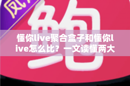 懂你live聚合盒子和懂你live怎么比？一文读懂两大方案的核心差异与选购攻略