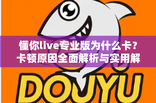 懂你live专业版为什么卡?卡顿原因全面解析与实用解决指南 懂你live专业版为什么卡?卡顿原因全面解析与实用解决指南