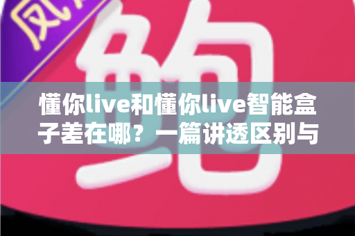 懂你live和懂你live智能盒子差在哪?一篇讲透区别与选购思路的实用指南 懂你live和懂你live智能盒子差在哪?一篇讲透区别与选购思路的实用指南