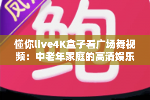 懂你live4K盒子看广场舞视频：中老年家庭的高清娱乐新选择，让广场舞学习更轻松、更精彩