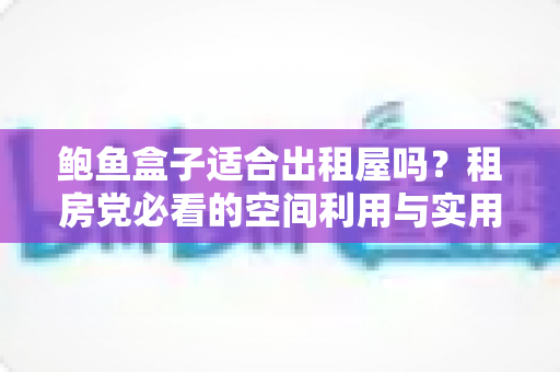 鲍鱼盒子适合出租屋吗？租房党必看的空间利用与实用价值全解析