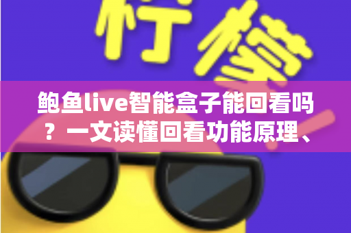 鲍鱼live智能盒子能回看吗？一文读懂回看功能原理、操作方法与实用技巧