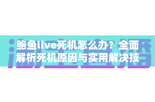 鲍鱼live死机怎么办？全面解析死机原因与实用解决技巧，畅享流畅直播体验