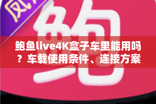 鲍鱼live4K盒子车里能用吗？车载使用条件、连接方案与安全注意事项全解析