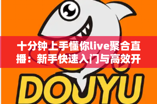 十分钟上手懂你live聚合直播：新手快速入门与高效开播全攻略