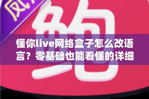 懂你live网络盒子怎么改语言?零基础也能看懂的详细图文教程,一步不落轻松搞定系统语言切换 懂你live网络盒子怎么改语言?零基础也能看懂的详细图文教程,一步不落轻松搞定系统语言切换