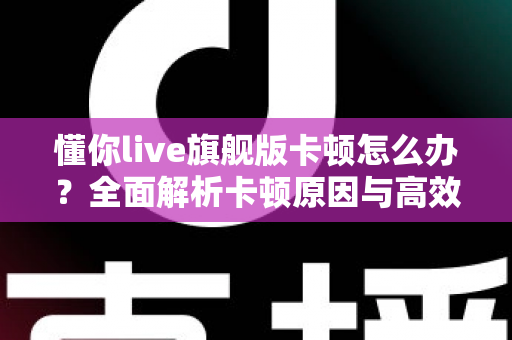 懂你live旗舰版卡顿怎么办？全面解析卡顿原因与高效解决方法大全