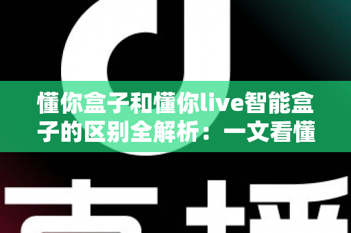 懂你盒子和懂你live智能盒子的区别全解析:一文看懂两款智能盒子怎么选 懂你盒子和懂你live智能盒子的区别全解析:一文看懂两款智能盒子怎么选