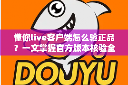 懂你live客户端怎么验正品？一文掌握官方版本核验全流程，守护账号与隐私安全