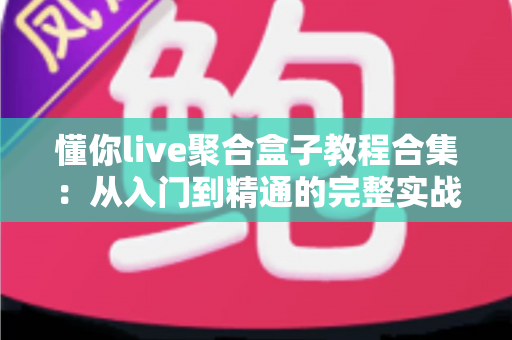 懂你live聚合盒子教程合集:从入门到精通的完整实战指南 懂你live聚合盒子教程合集:从入门到精通的完整实战指南