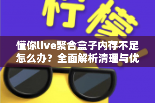 懂你live聚合盒子内存不足怎么办?全面解析清理与优化实用指南 懂你live聚合盒子内存不足怎么办?全面解析清理与优化实用指南