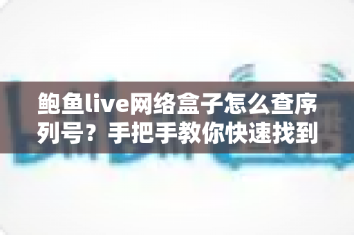 鲍鱼live网络盒子怎么查序列号？手把手教你快速找到设备SN码的完整实用指南