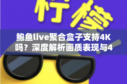 鲍鱼live聚合盒子支持4K吗？深度解析画质表现与4K播放全指南