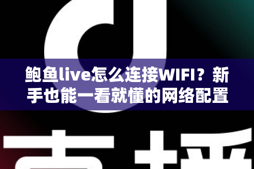 鲍鱼live怎么连接WIFI？新手也能一看就懂的网络配置完整攻略