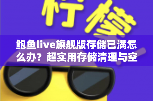 鲍鱼live旗舰版存储已满怎么办?超实用存储清理与空间优化完整指南 鲍鱼live旗舰版存储已满怎么办?超实用存储清理与空间优化完整指南