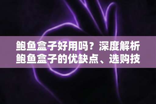 鲍鱼盒子好用吗？深度解析鲍鱼盒子的优缺点、选购技巧与真实使用体验