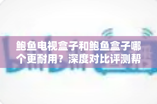 鲍鱼电视盒子和鲍鱼盒子哪个更耐用？深度对比评测帮你选对不踩坑