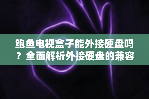 鲍鱼电视盒子能外接硬盘吗？全面解析外接硬盘的兼容性、连接方法与实用技巧