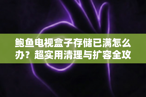 鲍鱼电视盒子存储已满怎么办？超实用清理与扩容全攻略，让您的观影体验畅通无阻