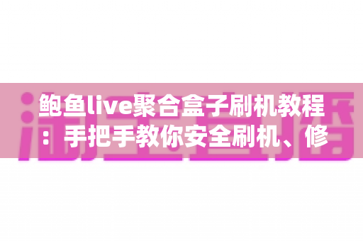 鲍鱼live聚合盒子刷机教程：手把手教你安全刷机、修复系统、告别卡顿（新手友好完整版）