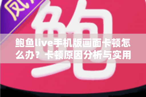 鲍鱼live手机版画面卡顿怎么办？卡顿原因分析与实用解决方案全攻略