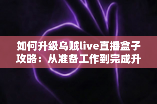 如何升级乌贼live直播盒子攻略：从准备工作到完成升级的全流程指南与常见问题详解