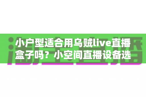 小户型适合用乌贼live直播盒子吗?小空间直播设备选购与布置全指南 小户型适合用乌贼live直播盒子吗?小空间直播设备选购与布置全指南