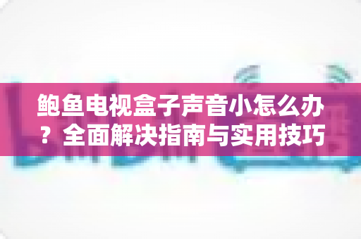 鲍鱼电视盒子声音小怎么办?全面解决指南与实用技巧大公开 鲍鱼电视盒子声音小怎么办?全面解决指南与实用技巧大公开