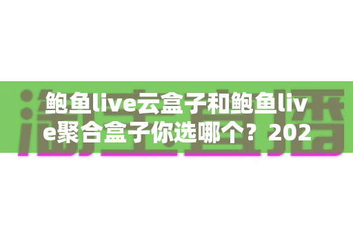 鲍鱼live云盒子和鲍鱼live聚合盒子你选哪个？2025年最全对比选购指南