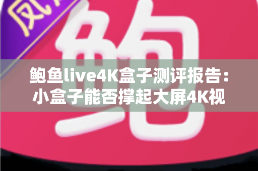 鲍鱼live4K盒子测评报告：小盒子能否撑起大屏4K视界？一文看懂真实表现