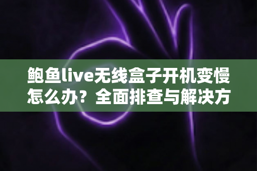 鲍鱼live无线盒子开机变慢怎么办？全面排查与解决方案指南