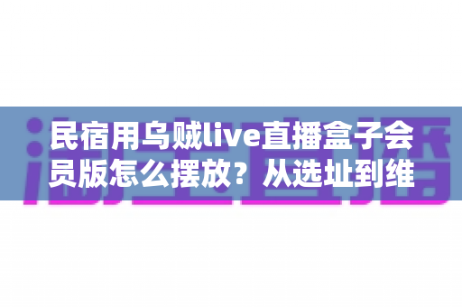 民宿用乌贼live直播盒子会员版怎么摆放？从选址到维护的完整摆放指南