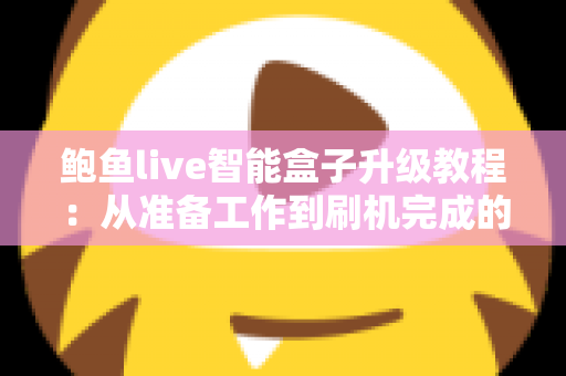 鲍鱼live智能盒子升级教程：从准备工作到刷机完成的保姆级实战指南