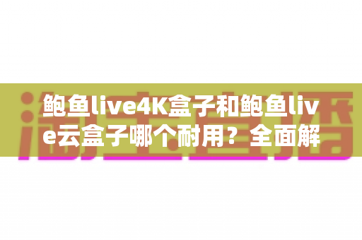 鲍鱼live4K盒子和鲍鱼live云盒子哪个耐用？全面解析两款电视盒子的使用寿命与选购指南