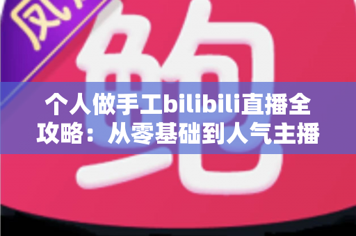 个人做手工bilibili直播全攻略：从零基础到人气主播的实战指南，助你把热爱变成事业