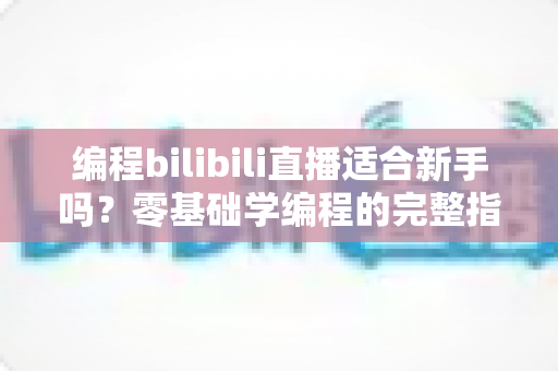 编程bilibili直播适合新手吗？零基础学编程的完整指南与实用建议