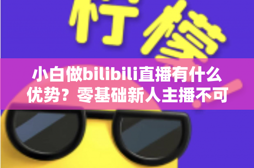 小白做bilibili直播有什么优势?零基础新人主播不可不知的起号红利与实战指南 小白做bilibili直播有什么优势?零基础新人主播不可不知的起号红利与实战指南