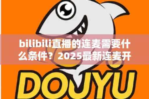 bilibili直播的连麦需要什么条件？2025最新连麦开通门槛与实操指南全解析