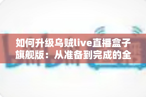 如何升级乌贼live直播盒子旗舰版：从准备到完成的全方位实操指南