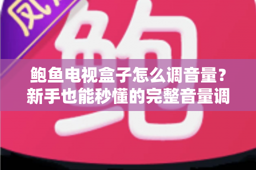 鲍鱼电视盒子怎么调音量?新手也能秒懂的完整音量调节指南 鲍鱼电视盒子怎么调音量?新手也能秒懂的完整音量调节指南