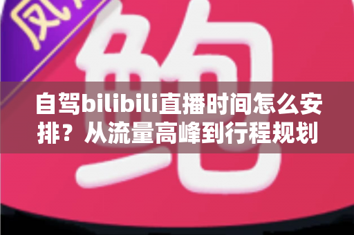 自驾bilibili直播时间怎么安排？从流量高峰到行程规划的自驾主播时间管理全攻略