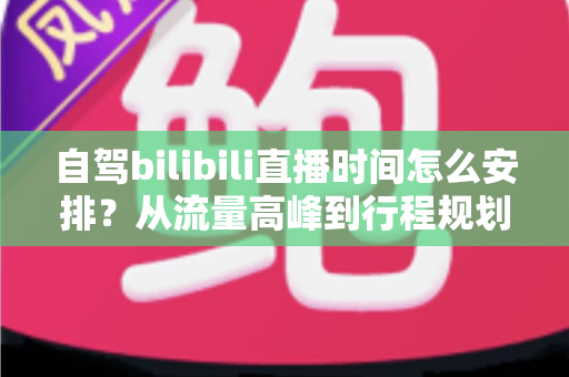自驾bilibili直播时间怎么安排？从流量高峰到行程规划的自驾主播时间管理全攻略