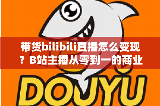 带货bilibili直播怎么变现？B站主播从零到一的商业变现全攻略