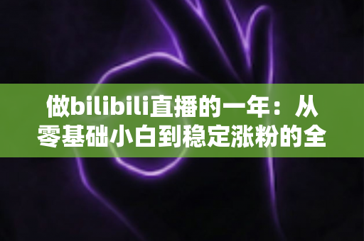 做bilibili直播的一年:从零基础小白到稳定涨粉的全流程实战心得分享 做bilibili直播的一年:从零基础小白到稳定涨粉的全流程实战心得分享