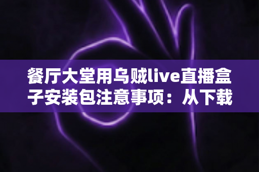 餐厅大堂用乌贼live直播盒子安装包注意事项：从下载到部署的全流程避坑指南