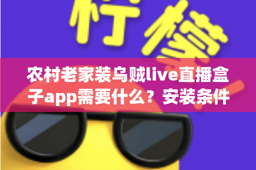 农村老家装乌贼live直播盒子app需要什么?安装条件、设备清单与避坑指南一次讲清 农村老家装乌贼live直播盒子app需要什么?安装条件、设备清单与避坑指南一次讲清
