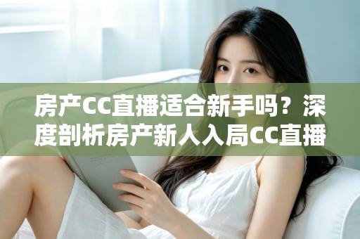房产CC直播适合新手吗?深度剖析房产新人入局CC直播的真实前景与实操指南 房产CC直播适合新手吗?深度剖析房产新人入局CC直播的真实前景与实操指南