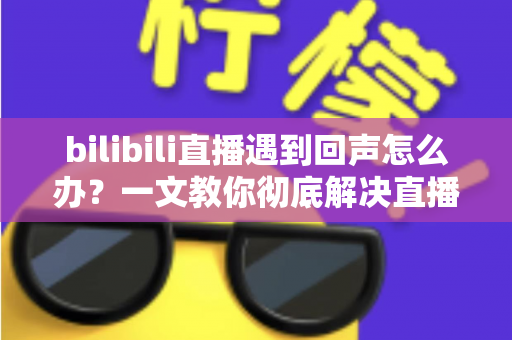 bilibili直播遇到回声怎么办？一文教你彻底解决直播回声烦恼的实用指南
