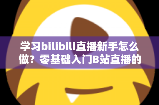 学习bilibili直播新手怎么做？零基础入门B站直播的完整指南与实战技巧